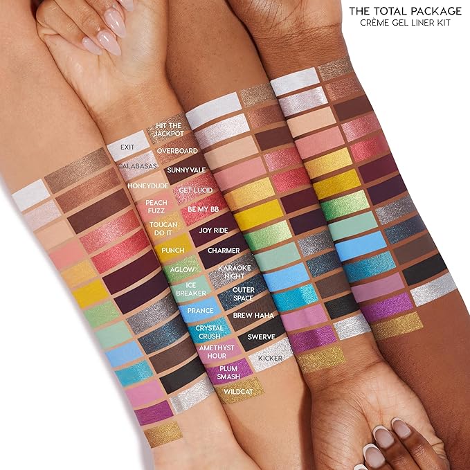 ColourPop Crème Gel Waterproof Eyeliner - 18HR Wear, Ultra-Pigmented Eyeliner Pencil with Matte & Metallic Finishes - Smudge-Proof, Vegan & Cruelty-Free - Kicker (0.01 oz)