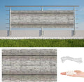 Privacy Fence 4.6' x 6.6' UV-Resistant Visibility Reduction Patio Privacy Screen by AYLFBFU