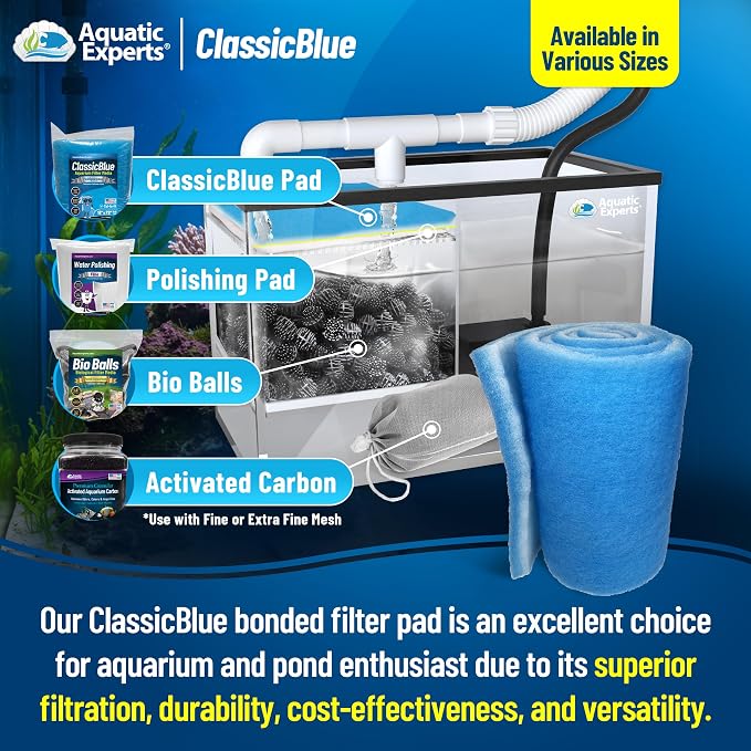 Aquatic Experts Classic Bonded Aquarium Filter Pad -18 Inches by 72 Inches by - Image 3