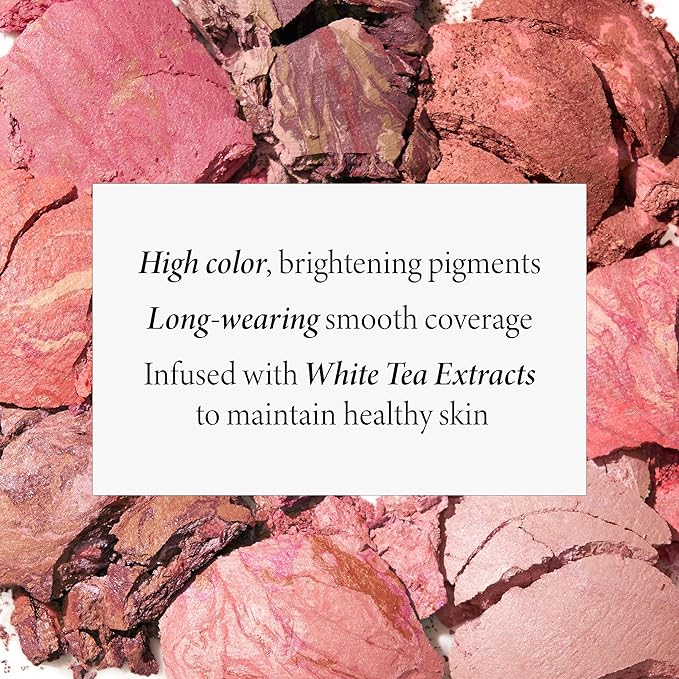 LAURA GELLER NEW YORK Baked Blush-n-Brighten Marbleized Blush for Cheeks - Rosé All Day - Natural Finish - Buildable Color