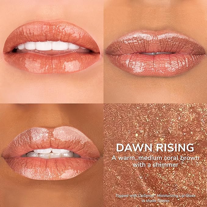 SeneGence LipSense Long-Lasting Liquid Lipstick – 18-Hour Wear, Waterproof, Transfer-Proof, Paraben-Free, Vegan, Cruelty-Free Lip Color in Multiple Shades