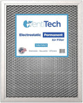 14x14x1 Washable Electrostatic Air Filter. Reusable HVAC & Furnace Air Filter by VentiTech