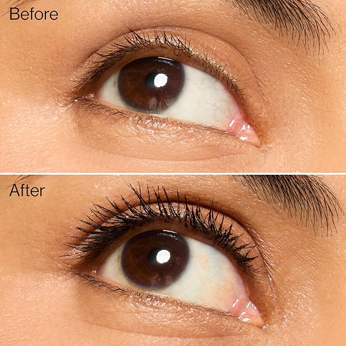 Honest Beauty 2-in-1 Extreme Volume Clean Mascara + Bold Lash Primer with Castor Oil | Maximum Volume + Curl | Vegan + Safe for Sensitive Eyes | Black, .27 fl oz