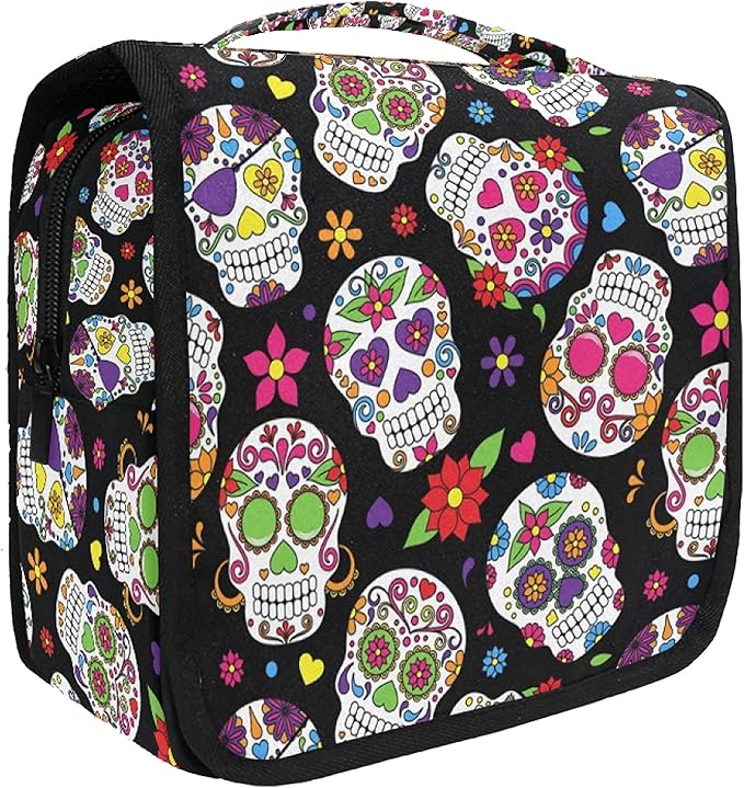 senya Hanging Travel Toiletry Bag Kit Makeup Case Cosmetics Organizer for Men Women