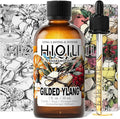 HIQILI Gilded Ylang Fragrance Oil for Making Candle, Inspired by Di's J'Adore, Car Air Freshener, Luxury Scents for DIY Women Perfume - 1 Fl Oz