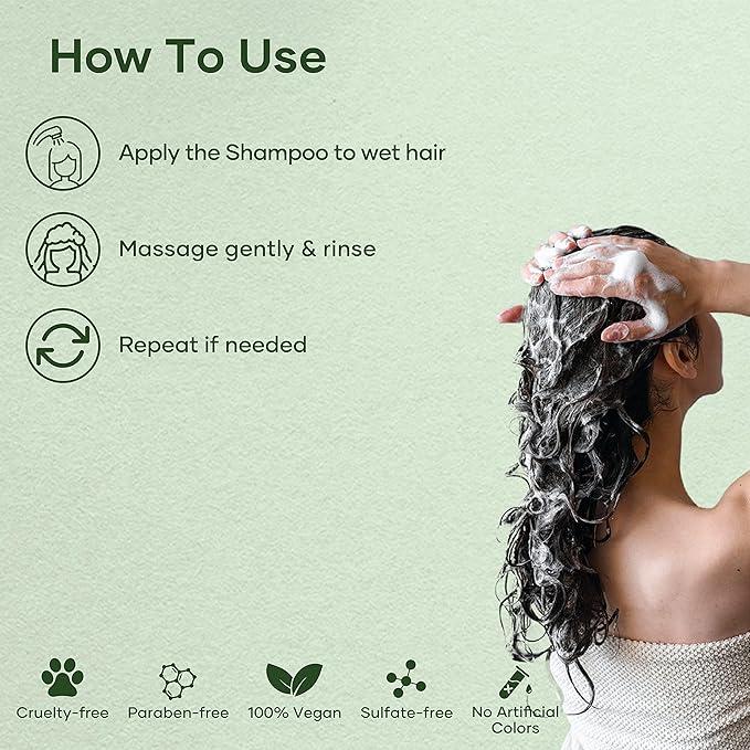 Botanic Hearth Peppermint Oil Shampoo | Hair Blooming Formula With Keratin For Thinning Hair | Fights Hair Loss, | Sulfate Free For Men And Women | 16 Fl Oz