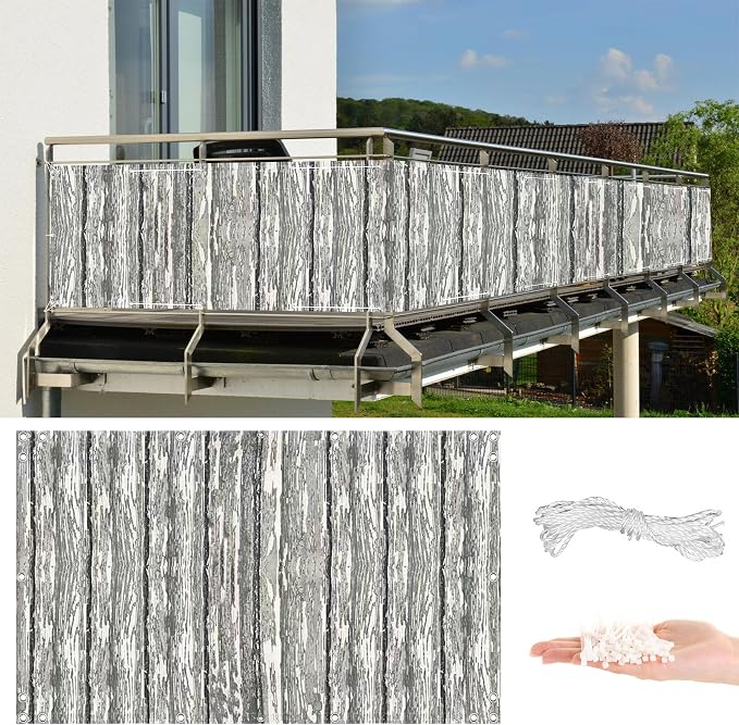 Privacy Fence 2.6' x 13.1' Privacy Protection Weatherproof Privacy Screen - Image 8