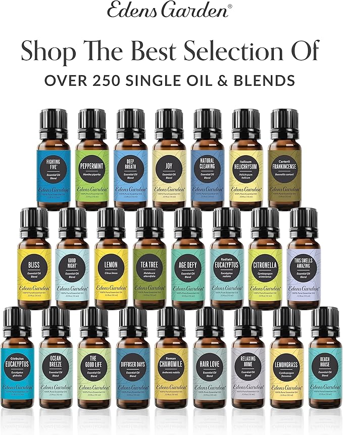 Edens Garden Balm Mint Bush Essential Oil- 100% Pure Premium Grade, Undiluted, Natural, Therapeutic, Aromatherapy, The Best for Diffuser, Skin, Laundry, Humidifiers 10 ml (.33 fl oz)