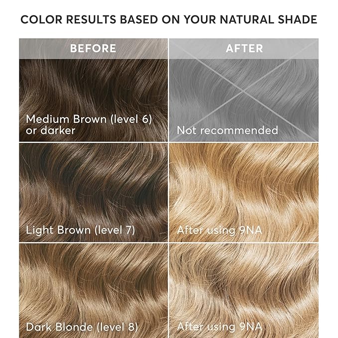 Madison Reed Radiant Hair Color Kit | 9NA Medium Cool Blonde with Ash Undertones (Pisa Blonde) for 100% Gray Hair Coverage | Dimensional Permanent Hair Dye | PPD-Free & Ammonia-Free | 2 Pack
