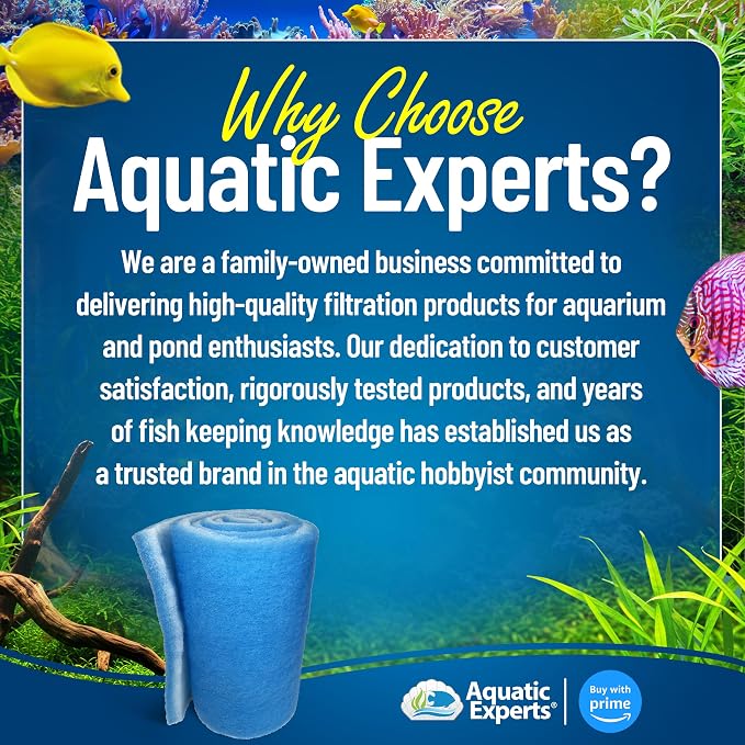 Aquatic Experts Classic Bonded Aquarium Filter Pad -12 Inches by 72 Inches by - Image 8
