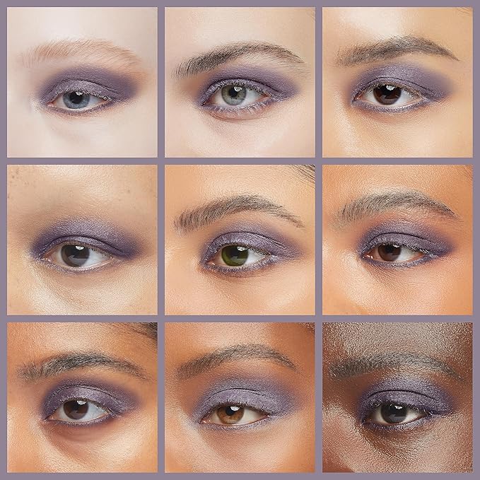 Purple Smoke Violet Matte Opaque Mauve Pressed Powder Single Vegan Eyeshadow; Talc, Paraben & Cruelty Free