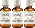 Greenwood Essential Pure Petitgrain Essential Oil (Citrus aurantium Amara) Steam Distilled (Pack of Three) 100ml X 3 (10.1oz)