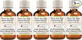 Greenwood Essential Tea Tree Essential Oil (Melaleuca alternifolia) Steam Distilled (Pack of Five) 100ml X 5(16.9 oz)