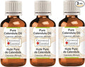 Greenwood Essential Pure Calendula Oil (Calendula officinalis) Natural Therapeutic Grade (Pack of Three) 100ml X 3 (10 oz)