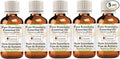 Greenwood Essential Pure Rosemary Essential Oil (Rosmarinus officinalis) Steam Distilled (Pack of Five) 100ml X 5(16.9 oz)