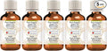 Greenwood Essential Pure Organic Argan (Moroccan) Oil (Argania spinosa) Cold Pressed (Pack of Five) 100ml X 5 (16.9 oz)